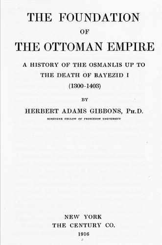 The foundation of the Ottoman empire