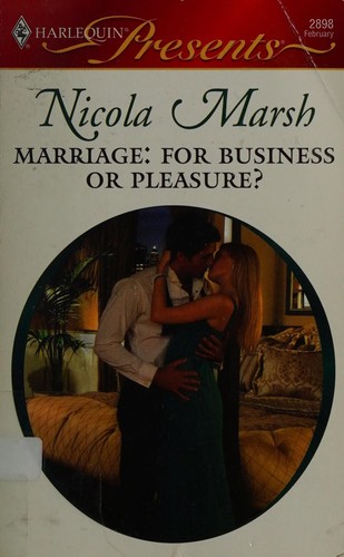 Marriage: For Business or Pleasure?