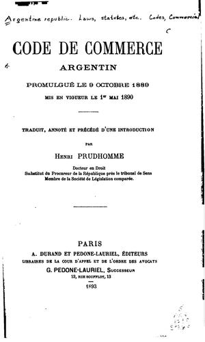 Código de comercio (1889)