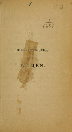 Characteristics of women