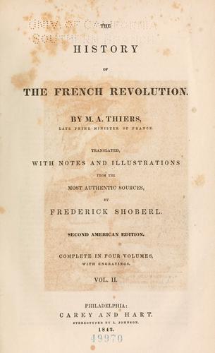 Histoire de la révolution française