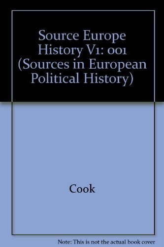 Sources in European political history