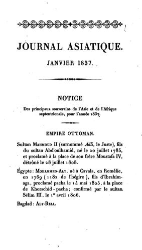 Nouveau Journal Asiatique