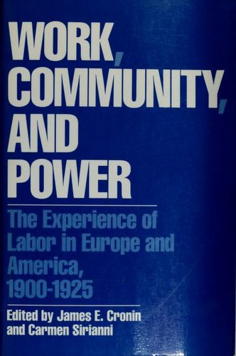 Work, community, and power