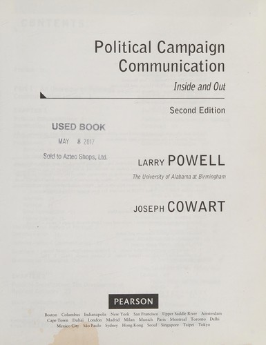 Political campaign communication