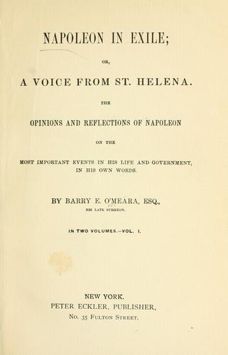 Napoleon in exile