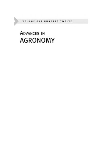 Advances in agronomy