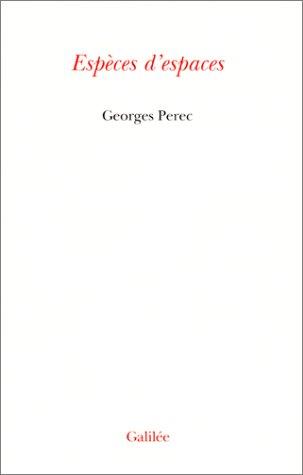 Especes D'Especes (Collection Ecritures-figures)