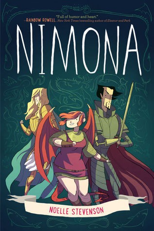 Nimona by N.D. Stevenson cover