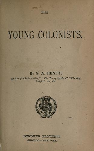 The young colonists
