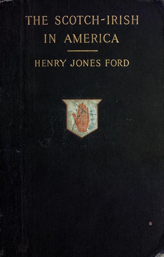The Scotch-Irish in America by Henry Jones Ford cover
