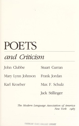 The English romantic poets