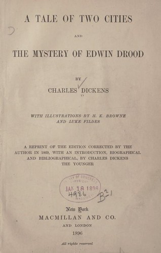 Novels (Mystery of Edwin Drood / Tale of Two Cities)