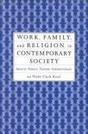 Work, family, and religion in contemporary society