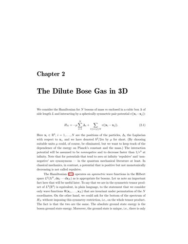 The mathematics of the Bose gas and its condensation
