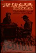 Shopkeepers and master artisans in nineteenth-century Europe