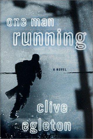 One man running