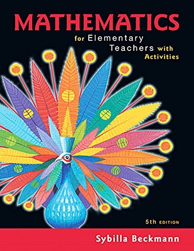 Mathematics for elementary teachers
