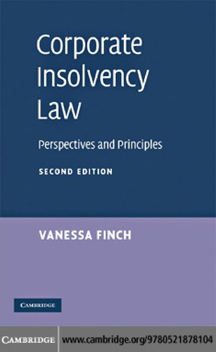 Corporate insolvency law