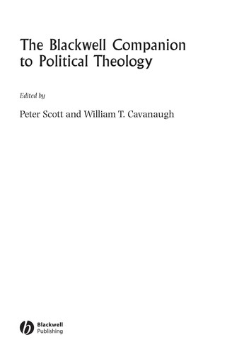 The Blackwell companion to political theology