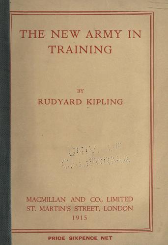 The  new army in training