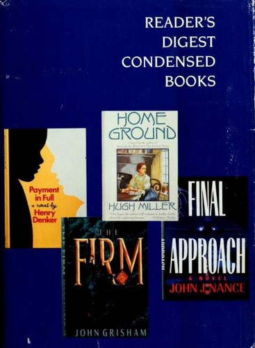 Reader's Digest Condensed Books--Volume 3 1991