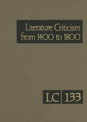 Literature criticism from 1400 to 1800