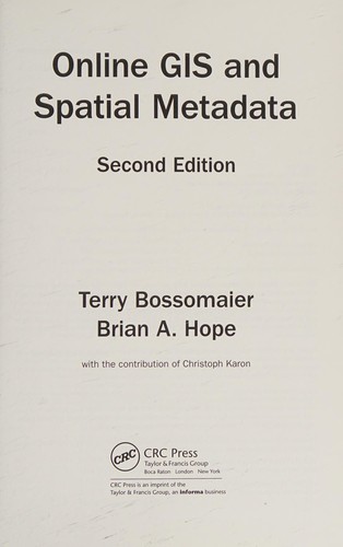Online GIS and Spatial Metadata