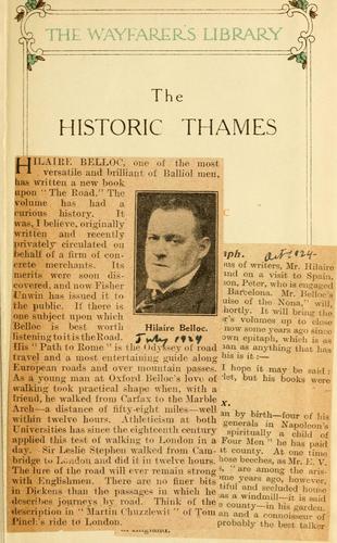 The historic Thames