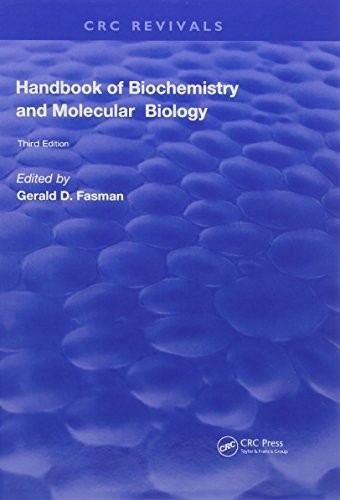 Handbook of Biochemistry by Gerald D. Fasman cover