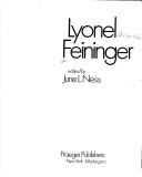 Lyonel Feininger