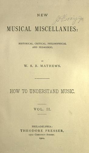 How to Understand Music