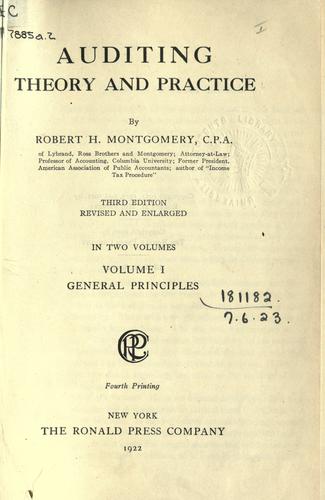 Auditing theory and practice