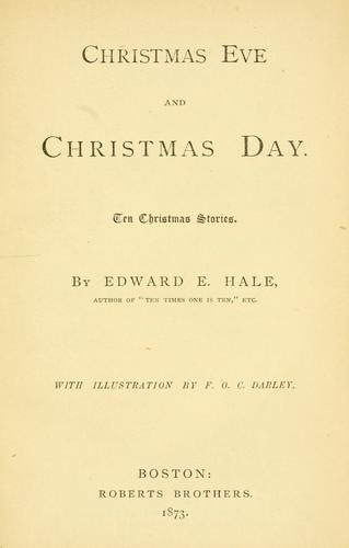 Christmas Eve and Christmas Day