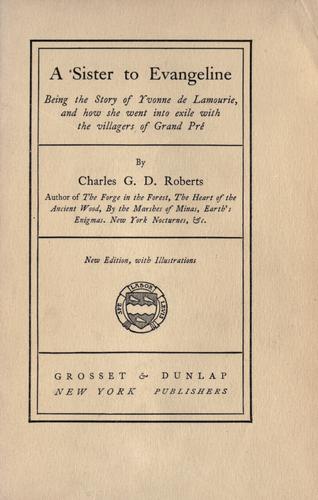 A sister to Evangeline