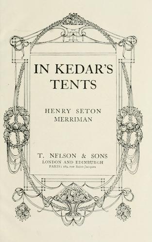 In Kedar's tents