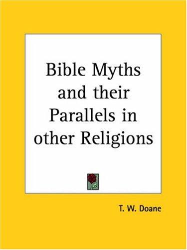 Bible myths and their parallels in other religions