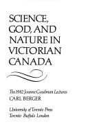Science, God, and nature in Victorian Canada