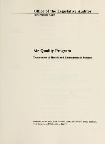 Performance audit report