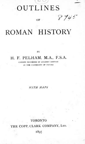 Outlines of Roman history
