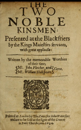 The Two Noble Kinsmen