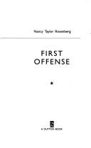 First offense