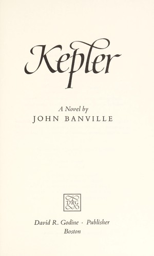 Kepler, a novel
