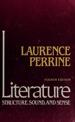 Literature - Structure, sound, and sense - Fourth Edition