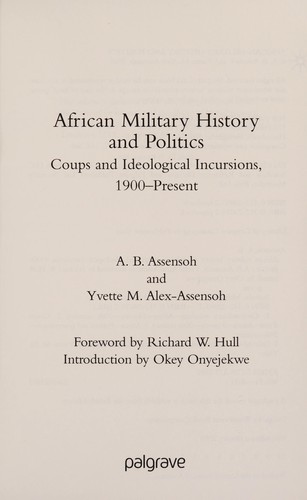 African military history & politics
