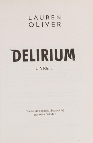 Delirium