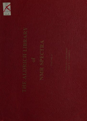 The Aldrich library of NMR spectra