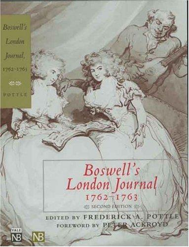 Boswell's London journal, 1762-1763