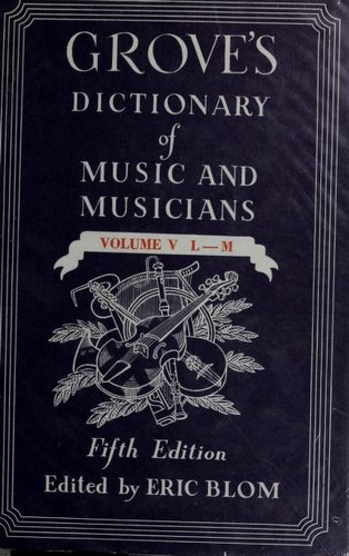 Dictionary of music and musicians