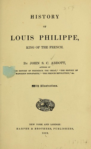 History of Louis Philippe